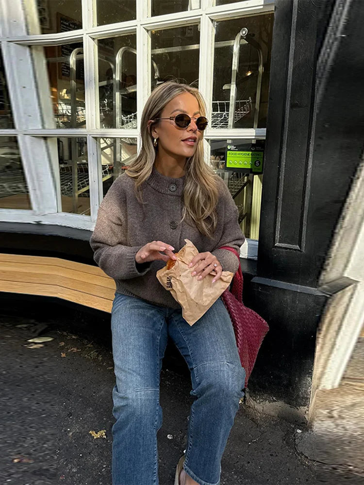 Thea Gebreid Vest