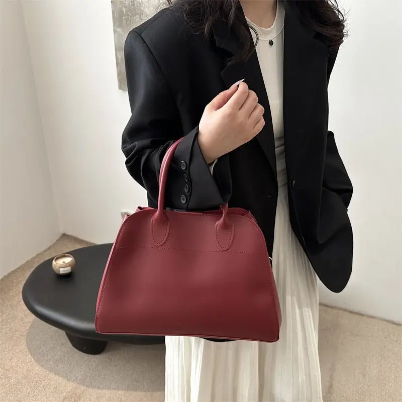 SEAME - Ariah Large - Capacity Retro Tote Bag - Stylish, Durable & Versatile Design Black Regular