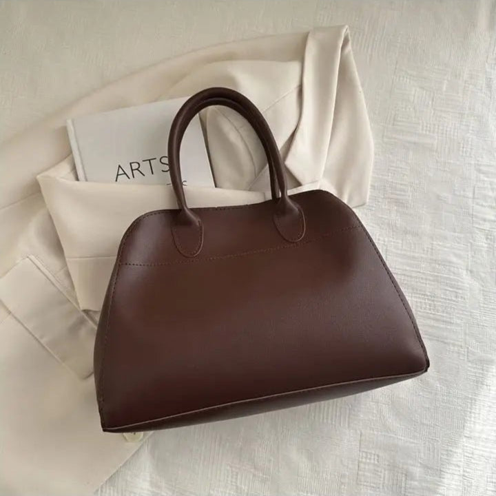 SEAME - Ariah Large - Capacity Retro Tote Bag - Stylish, Durable & Versatile Design Brown Regular