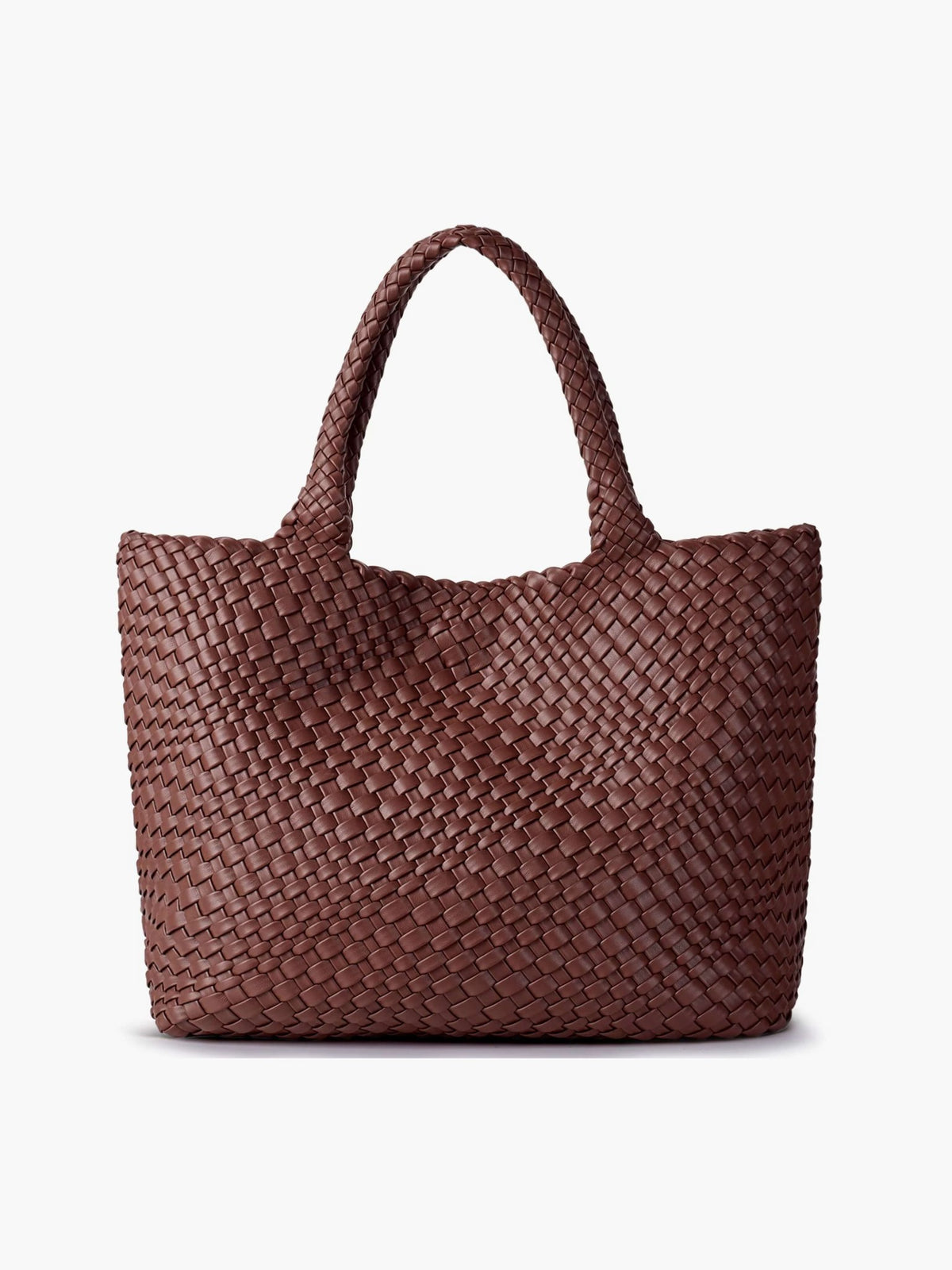 Seame - Cara Woven Shopper Bag XL Coffee XL
