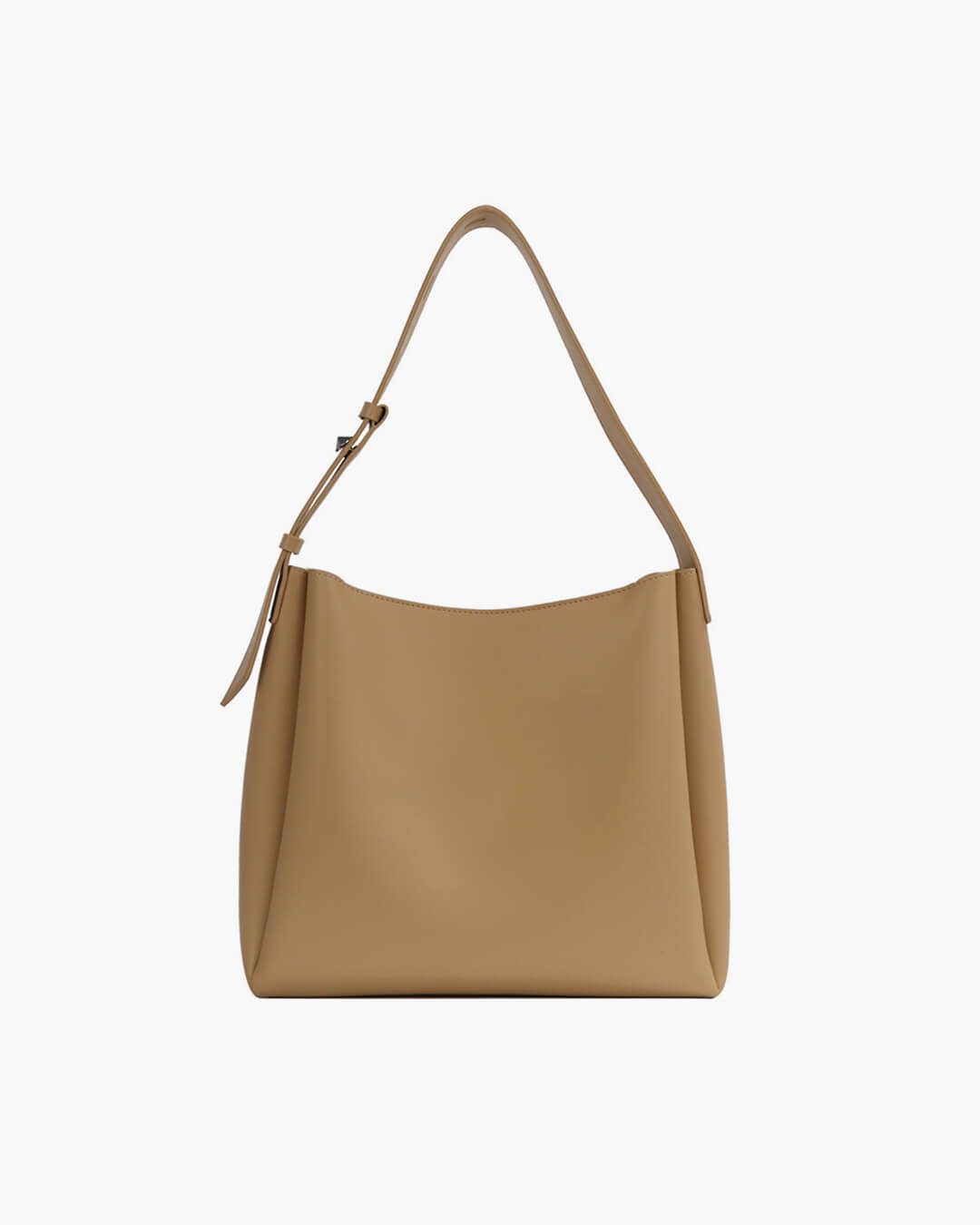 SEAME - Cynthia Vegan Leather Shopper Bag Beige Regular