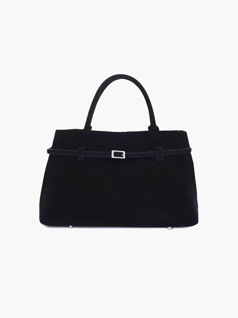 Seame - Dalila Suede Bag Black Regular
