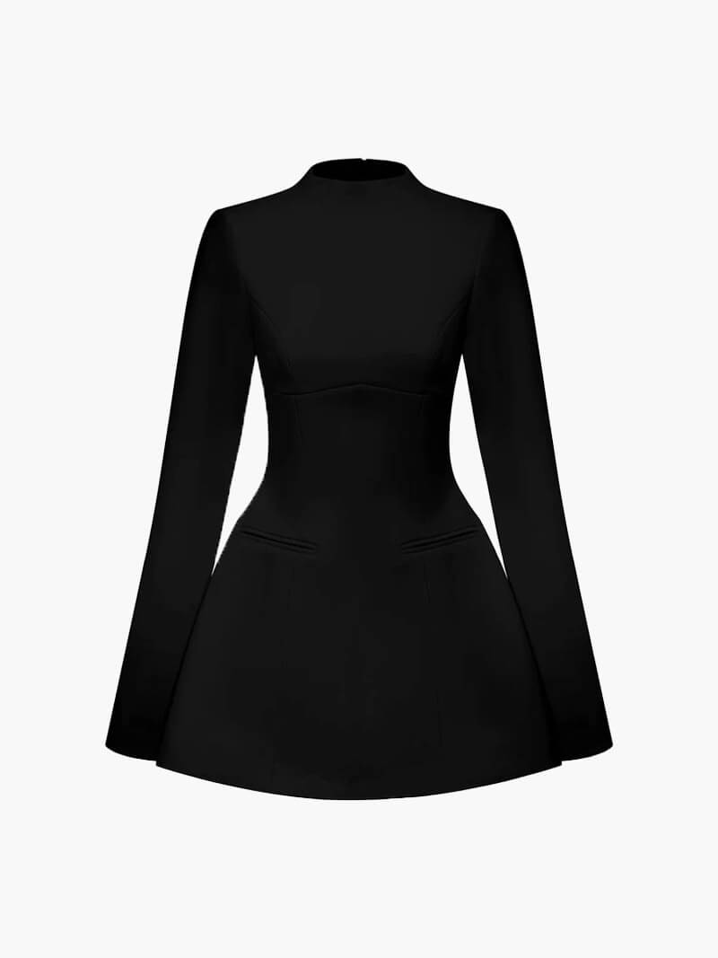 Seame - Elysia Mini Dress Black S