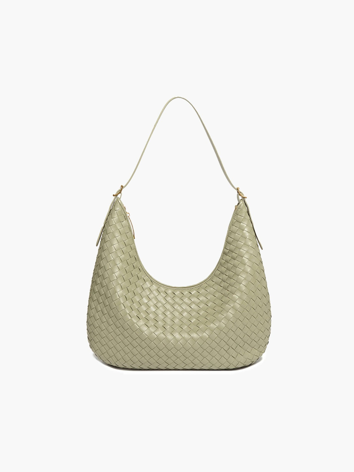 SEAME - Helen Woven Tote Bag Light Green Regular