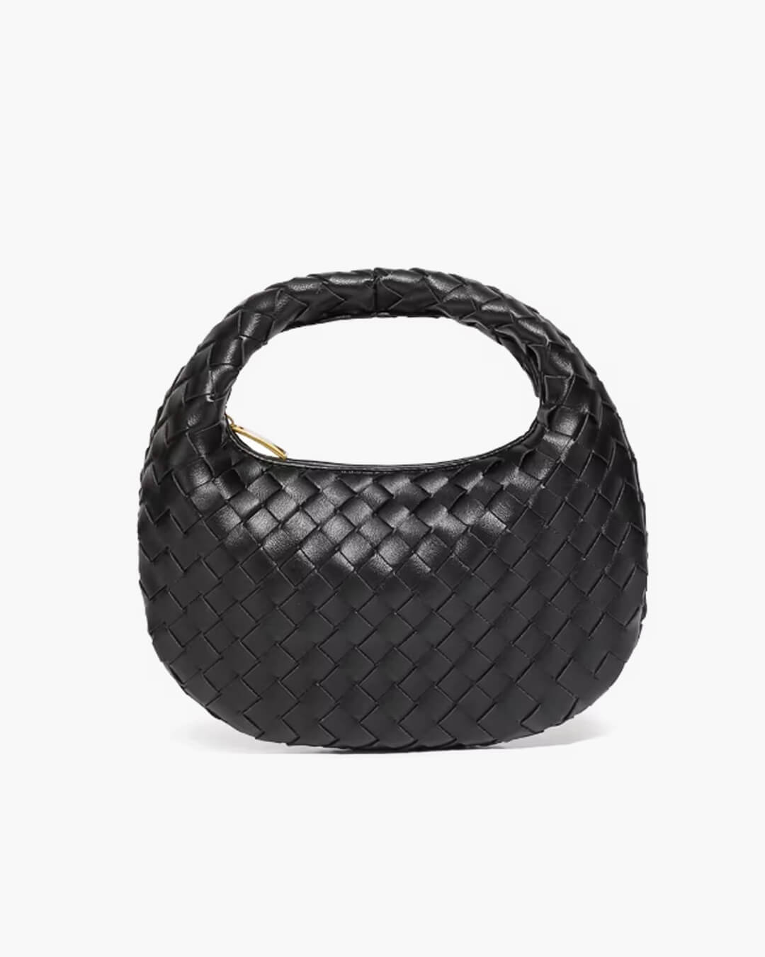 SEAME - Jessy Woven Hobo Mini Bag Black Regular