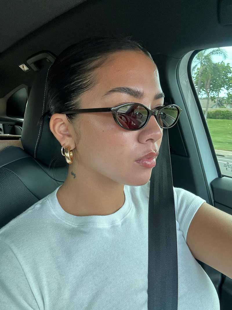 Seame - Kathy Oval Sunglasses Brown