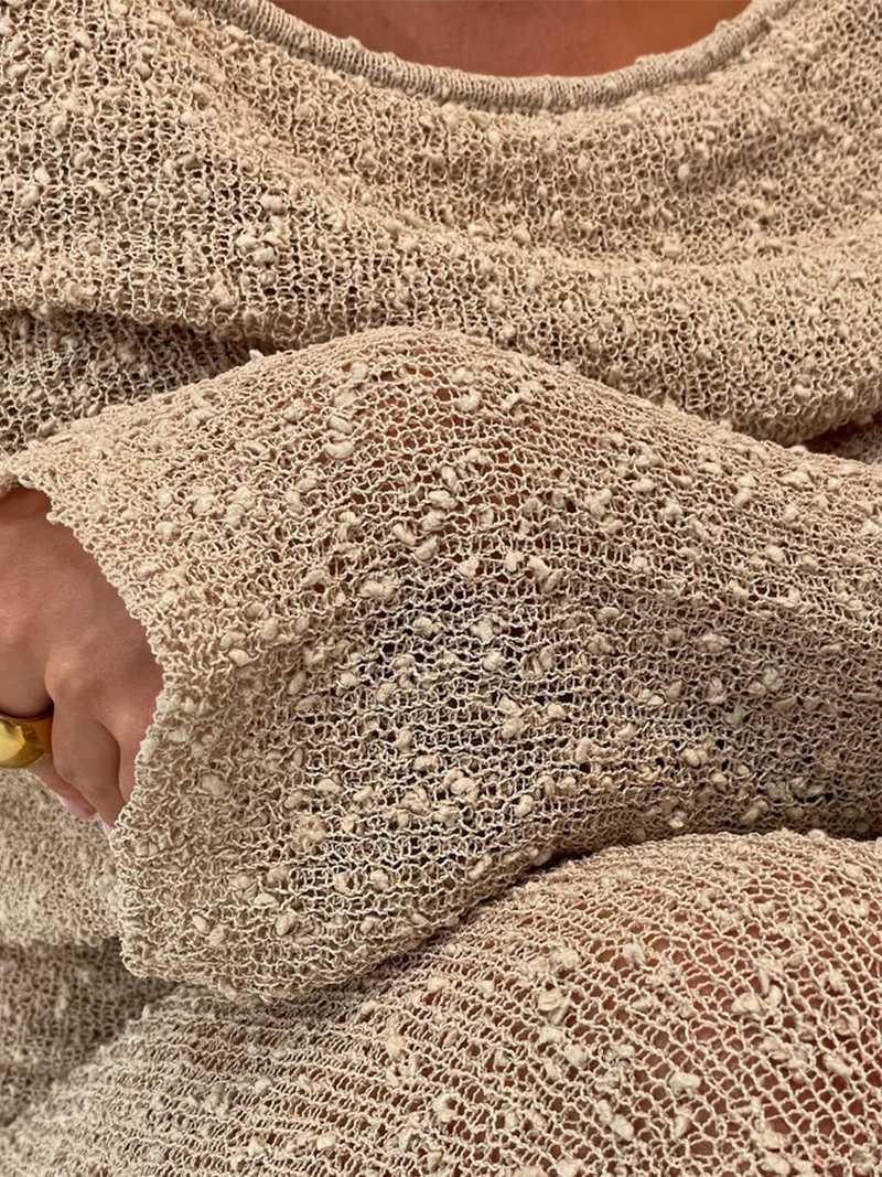 Seame - Marissa Maxi dress beige S