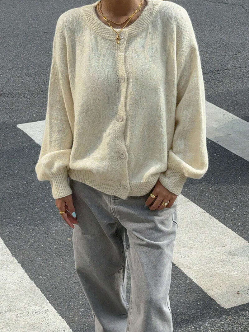 Seame - Marlowe Knitted Cardigan Leoprint S