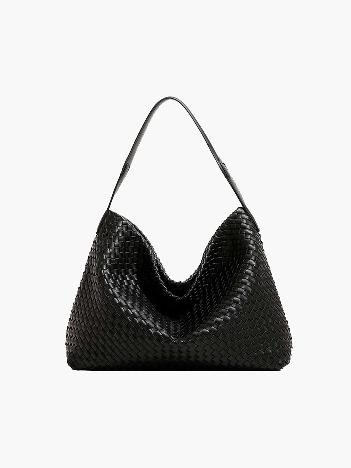Seame - Sylvia Woven Tote Bag Black Regular
