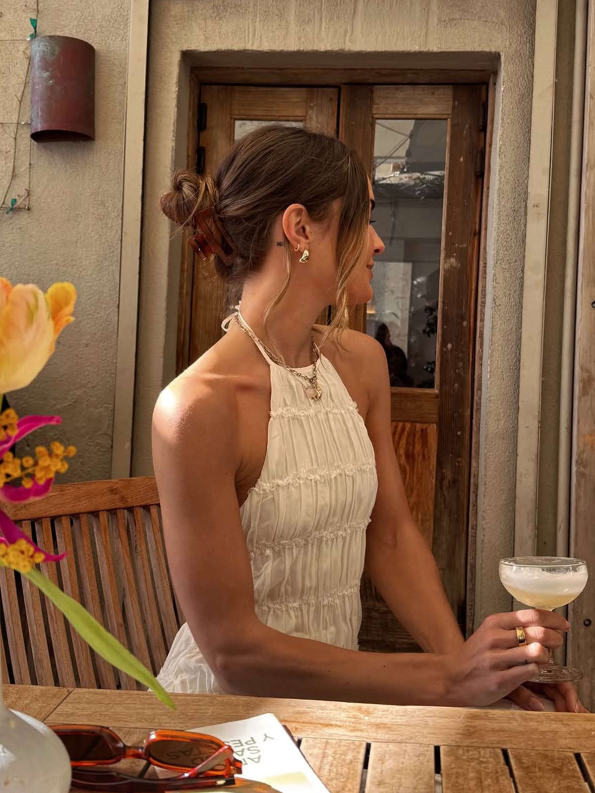 Seame - Valerie Maxi Dress Black S