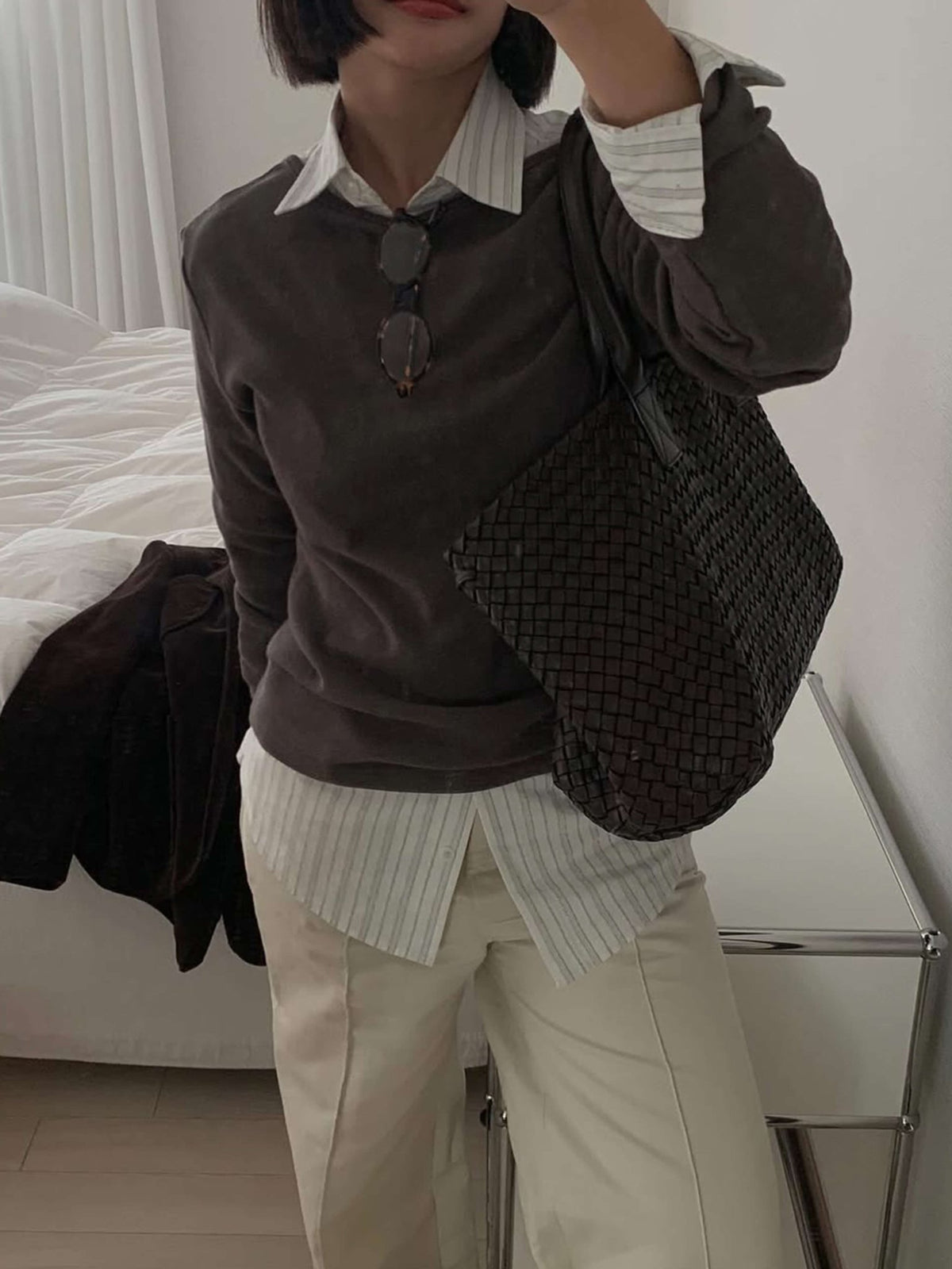 Seame - Zarina Woven Bag Black Regular