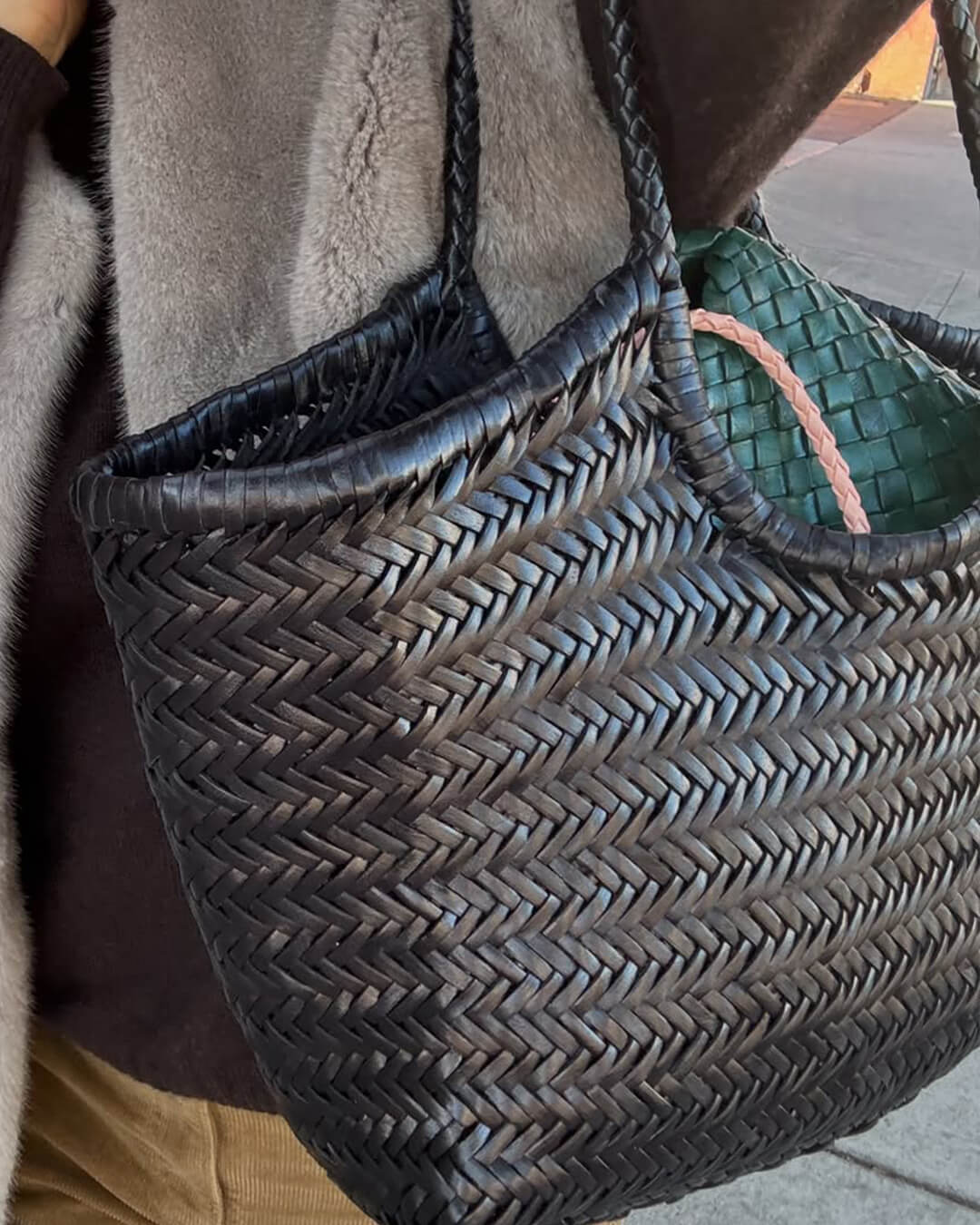 Rica Geweven Nepleren Tas