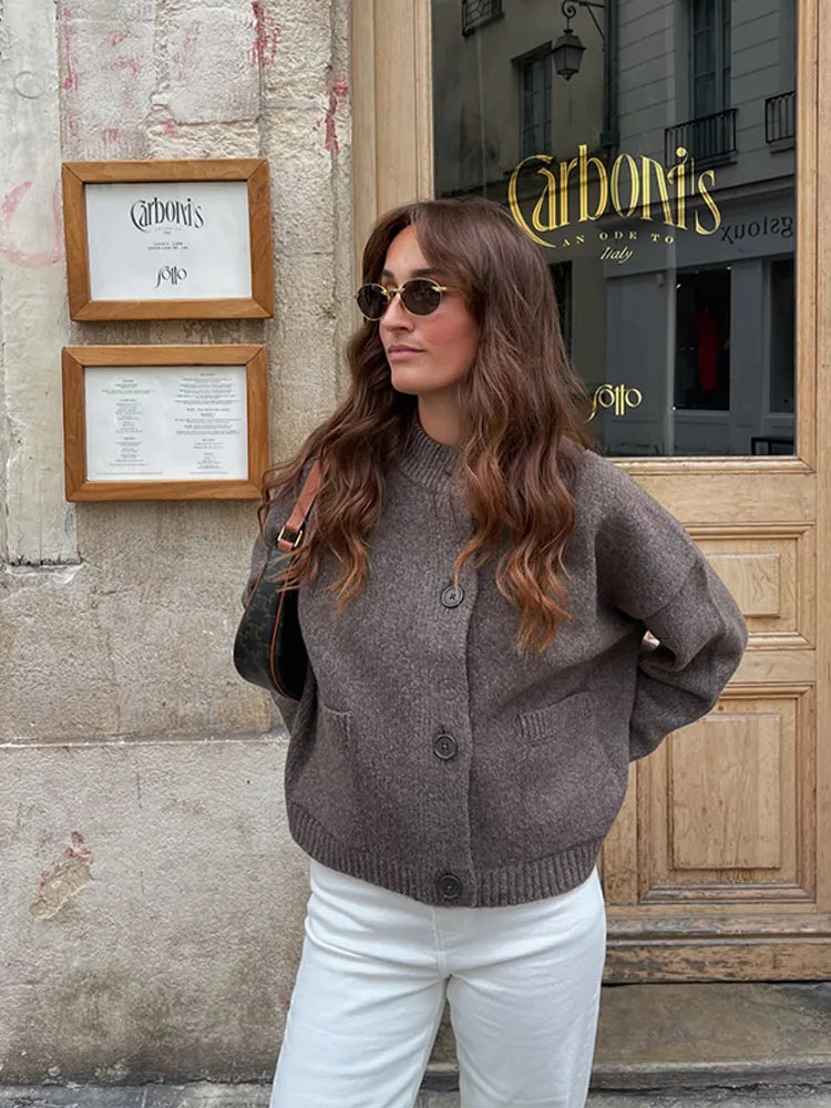 Thea Gebreid Vest