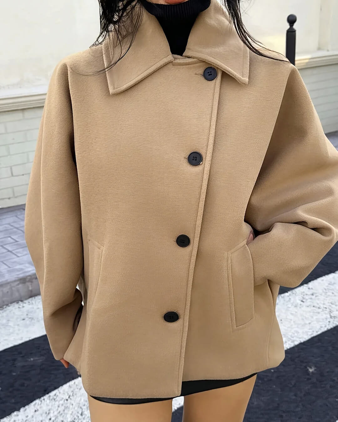 Cece Trenchcoat met kraag
