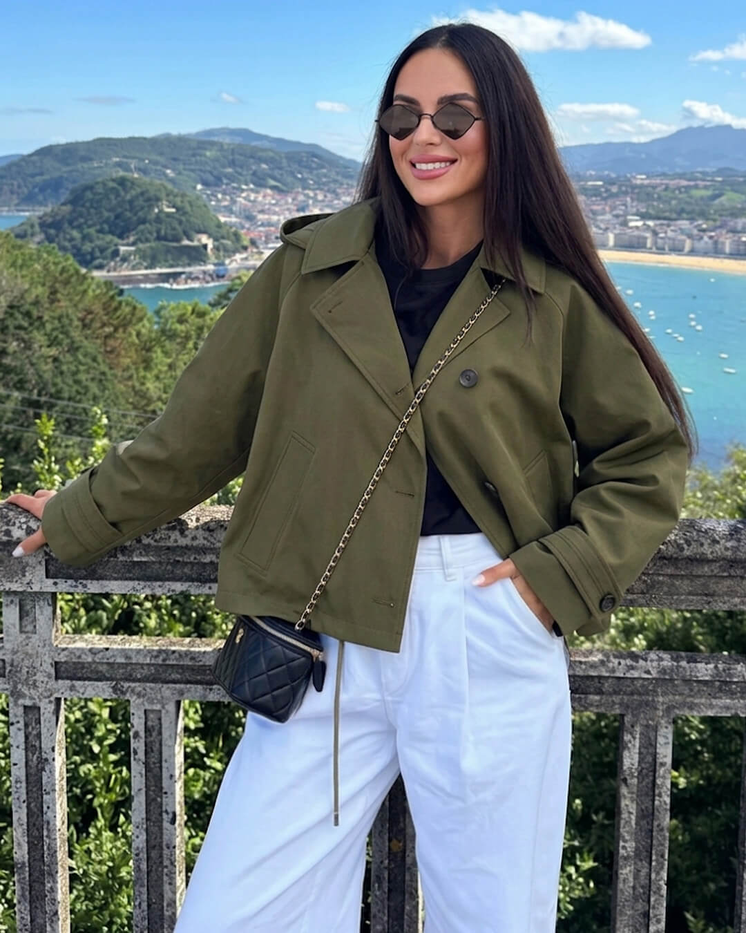 Eleanor Trenchcoat met Capuchon