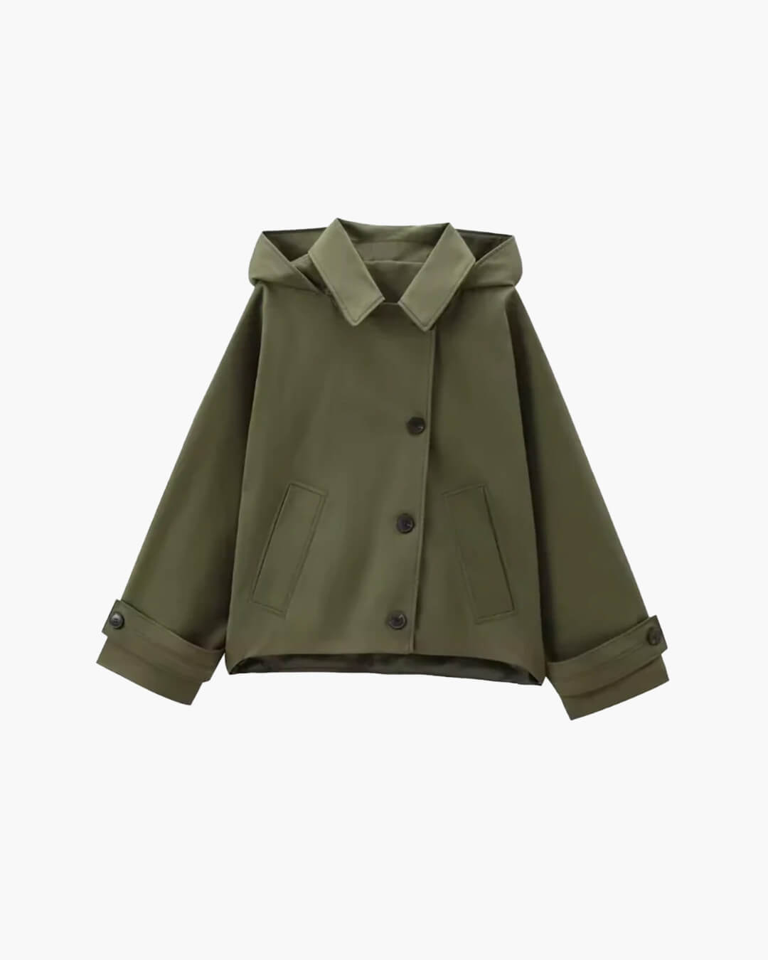Eleanor Trenchcoat met Capuchon