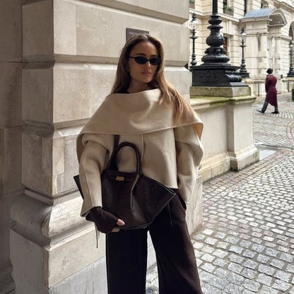 SEAME - Gretchen Suede Bag Dark Brown